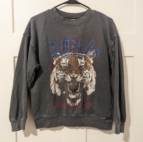 Anine Bing Tops - Anine Bing tiger sweatshirt